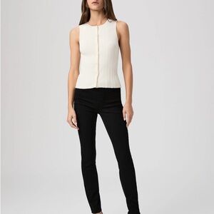 PAIGE Hoxton Black Skinny Denim Jeans